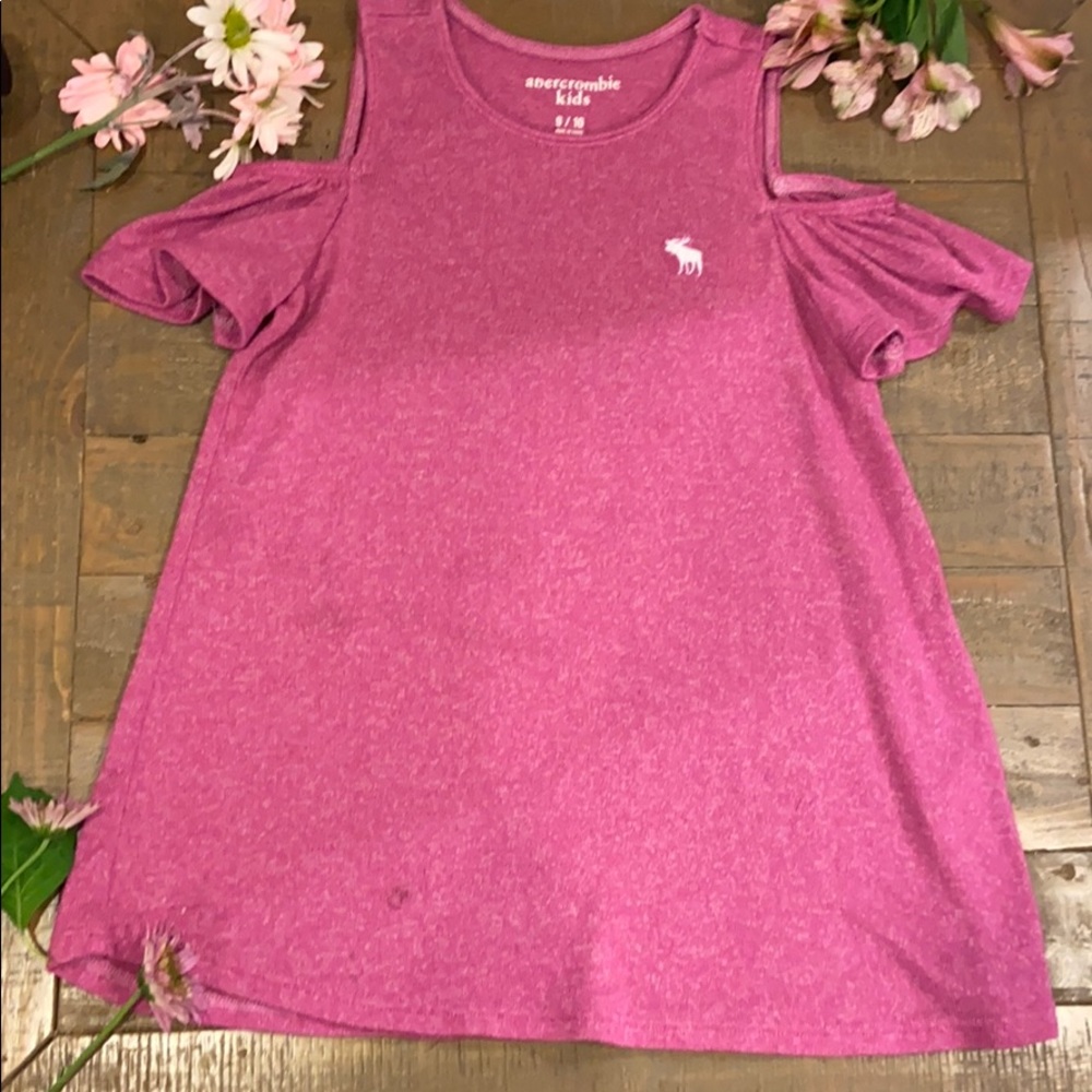 Abercrombie kids off the shoulder shirt